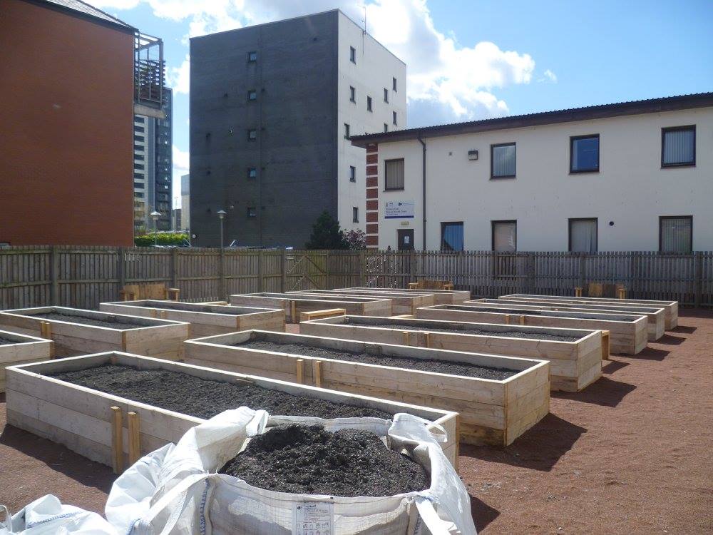 . . . a building site! 